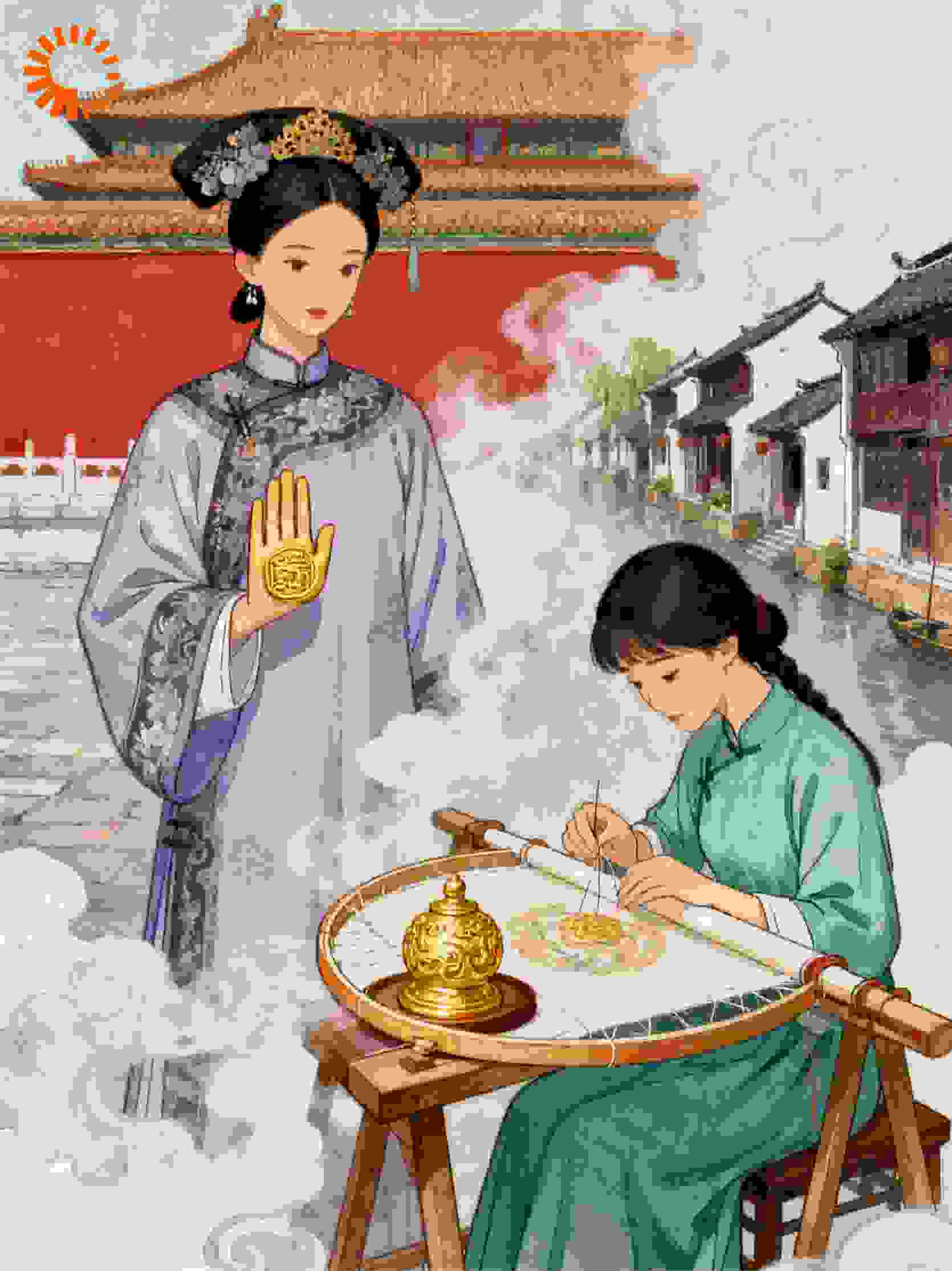 掌印宫女