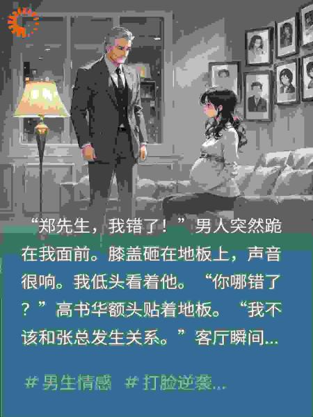 老婆怀着助理三胞胎，回家求我原谅