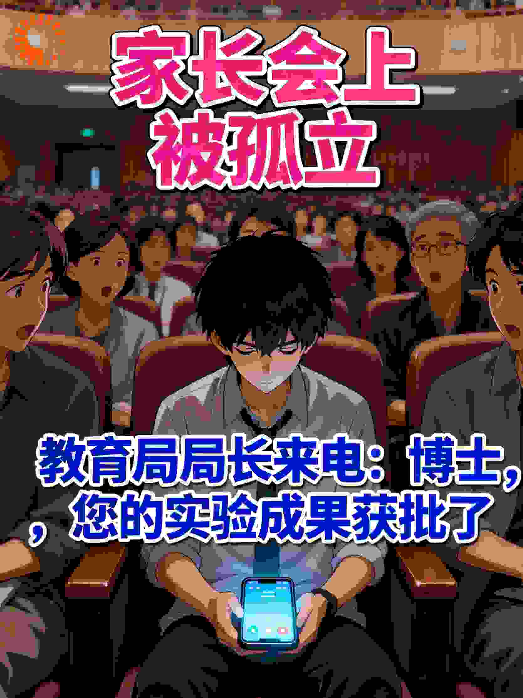 家长会被孤立，教育局长来电博士，您的实验成果获批了