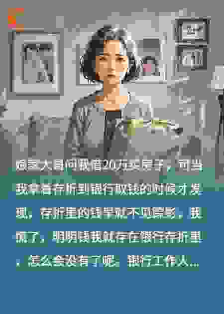 存款被丈夫偷去养小三了
