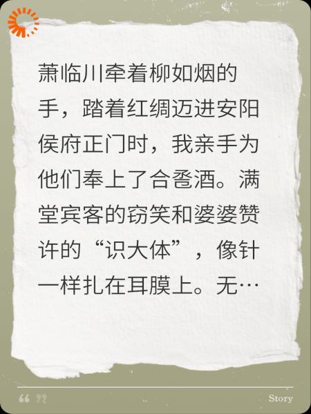 平妻入门日，圣旨和离时