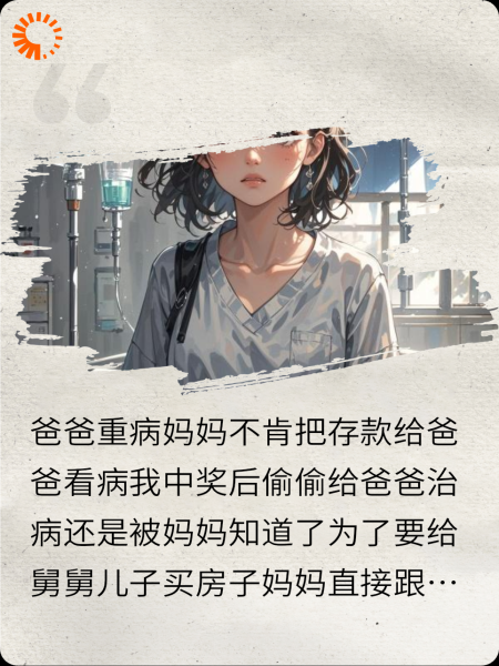 扶弟魔妈妈得知我中100万后彻底不装了