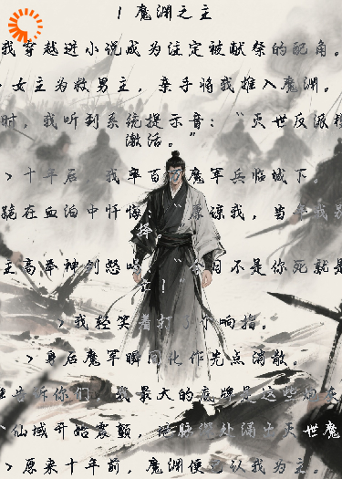 她祭后，我成了灭世反派